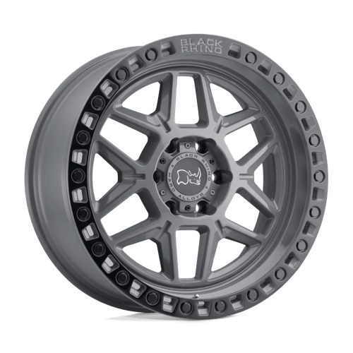 Black Rhino Hard Alloys BR KELSO 18X9 6X139 -12 112 BTL GRY BLK
