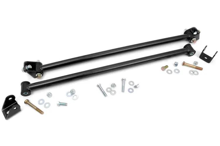 Rough Country Kicker Bar Kit | 5-7.5 Inch Lift | Chevy/GMC 1500 Truck & SUV 2WD/4WD (07-14) by Rough Country