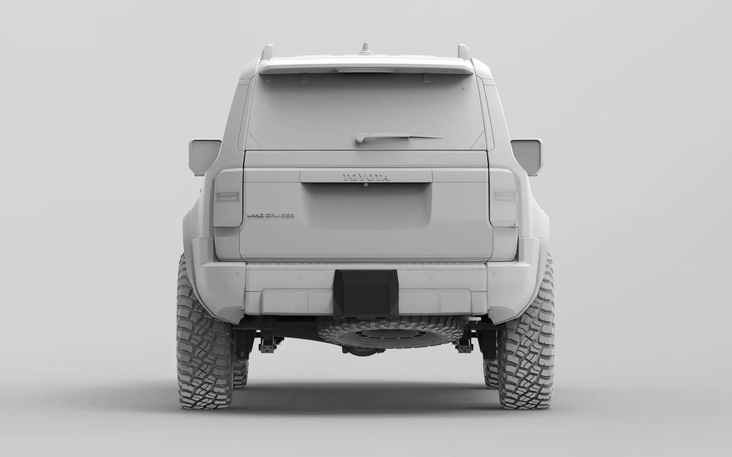 NYTOP 2024-Current Toyota Land Cruiser Rear Hitch Skid Cover by NYTOP