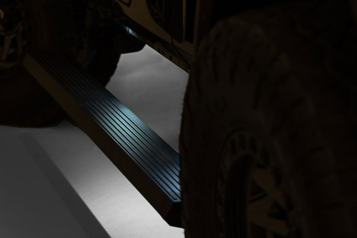 Rough Country Power Running Boards | Dual Electric Motor | Jeep Gladiator JT 4WD (20-25)