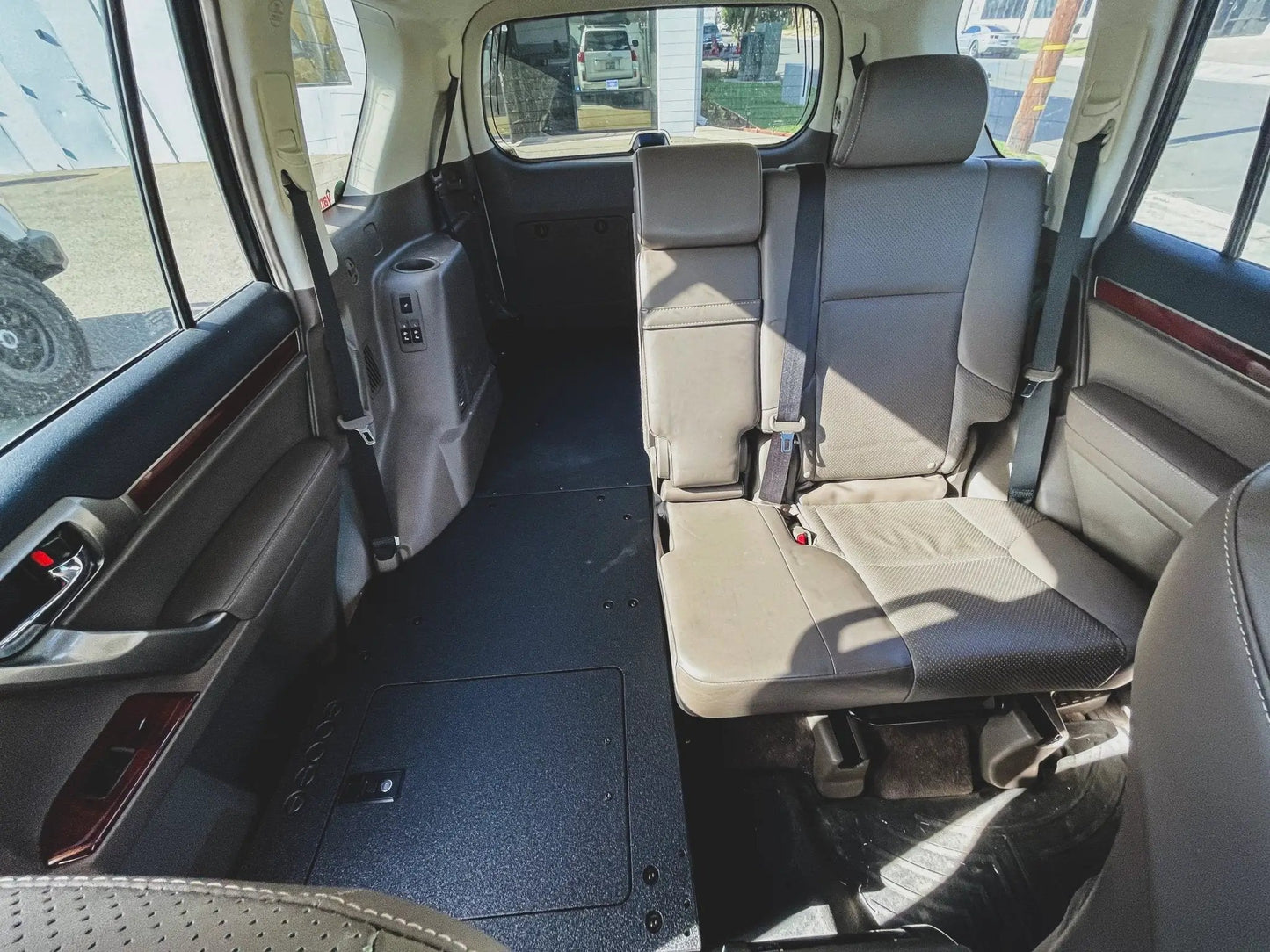 Lexus GX460 2010-2023 - Second Row Seat Delete Plate System by Goose Gear