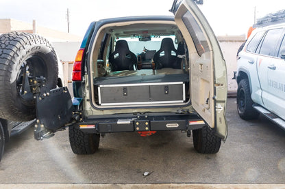 Lexus GX470 2002-2009 1st Gen. - Side x Side Drawer Module with Fitted Top Plate - 41-3/8"W x 10"H x 36"D by Goose Gear