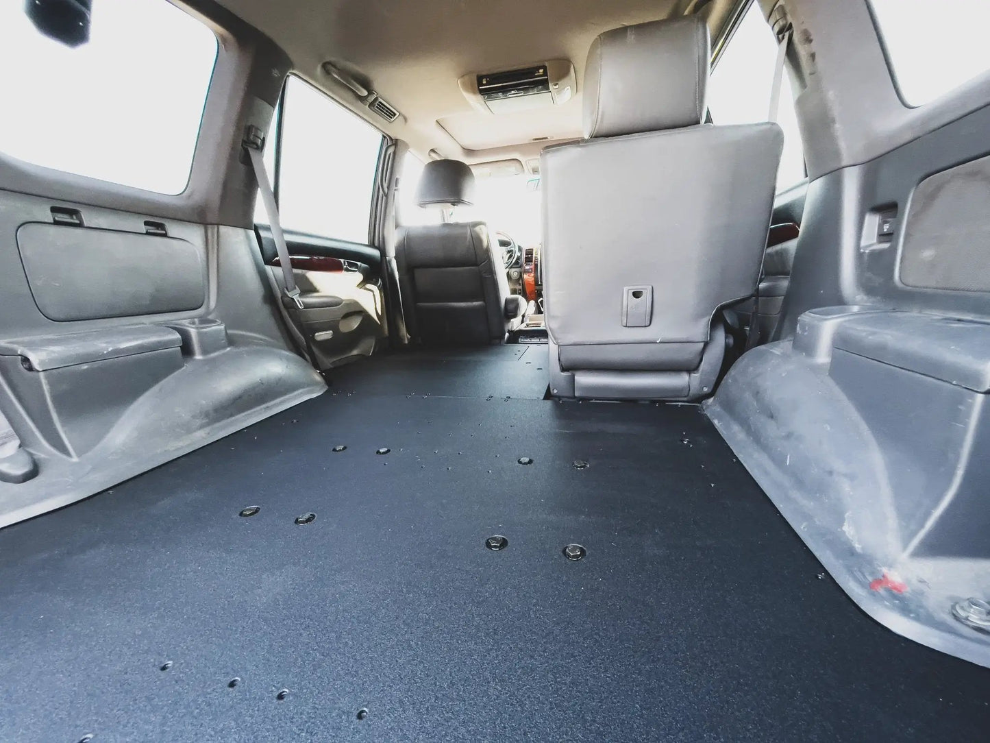 Lexus GX470 2002-2009 - Second Row Seat Delete Plate System by Goose Gear