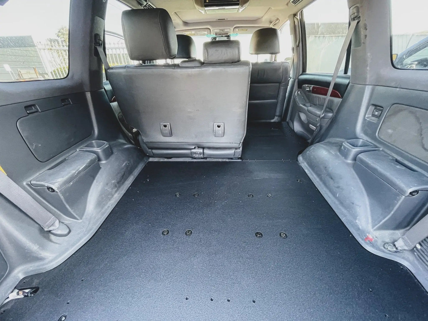 Lexus GX470 2002-2009 - Second Row Seat Delete Plate System by Goose Gear