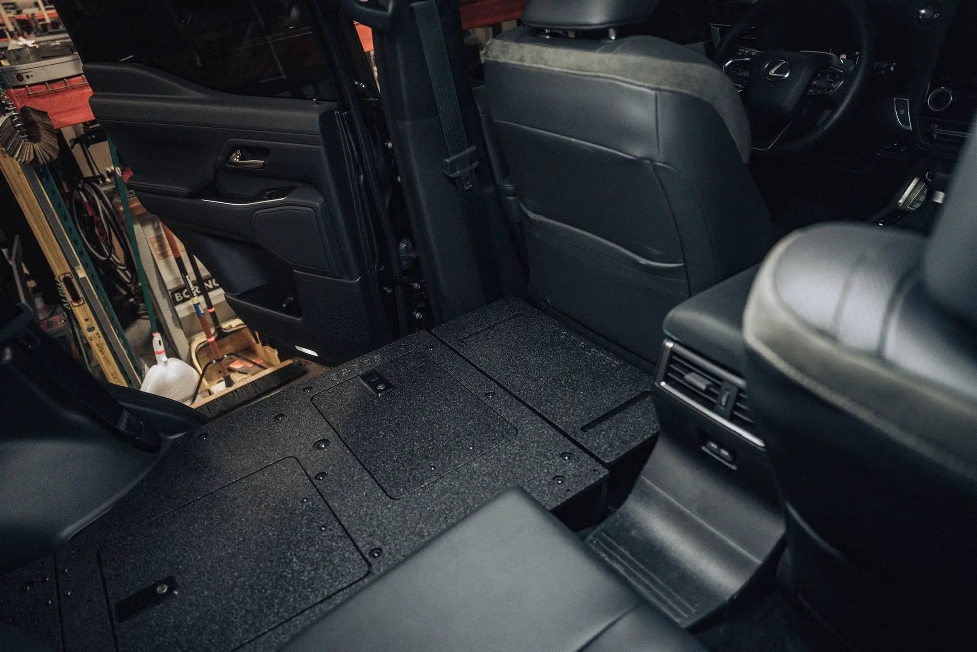 Lexus - GX550 - 2024-Present - Explore Series - Seat Delete Plate System - Plate Based - Non-Third Row Vehicles by Goose Gear