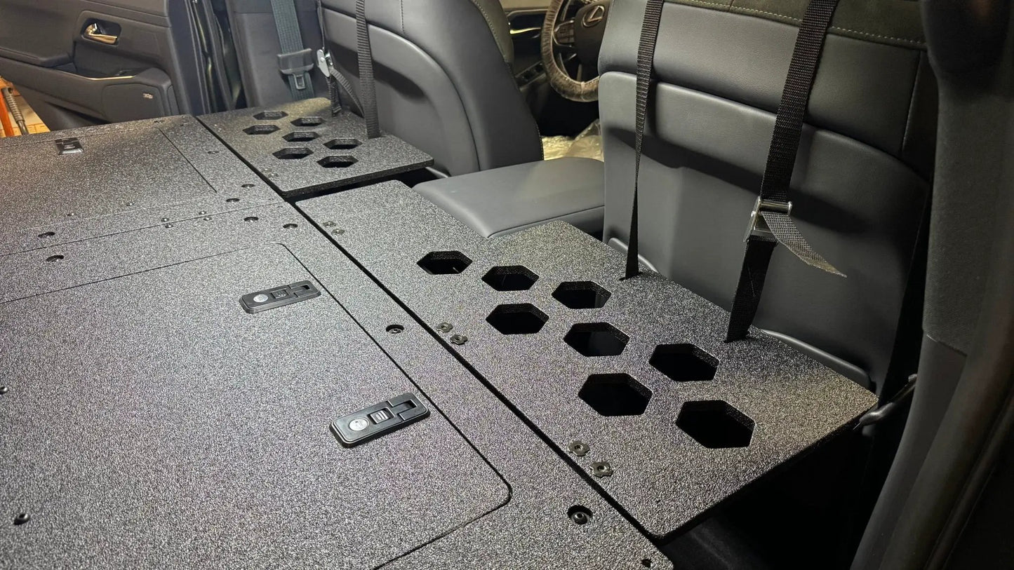 Lexus - GX550 - 2024-Present - Explore Series - Seat Delete Plate System - Second Row - 10" Module Based by Goose Gear
