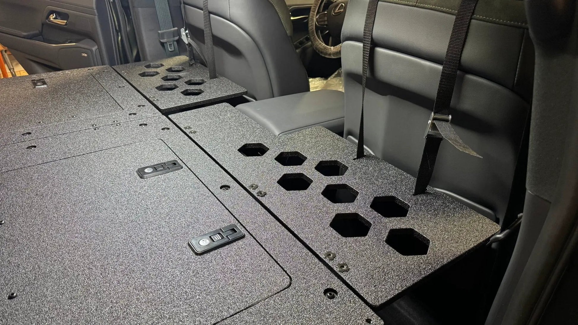 Lexus - GX550 - 2024-Present - Explore Series - Seat Delete Plate System - Second Row - 10" Module Based by Goose Gear