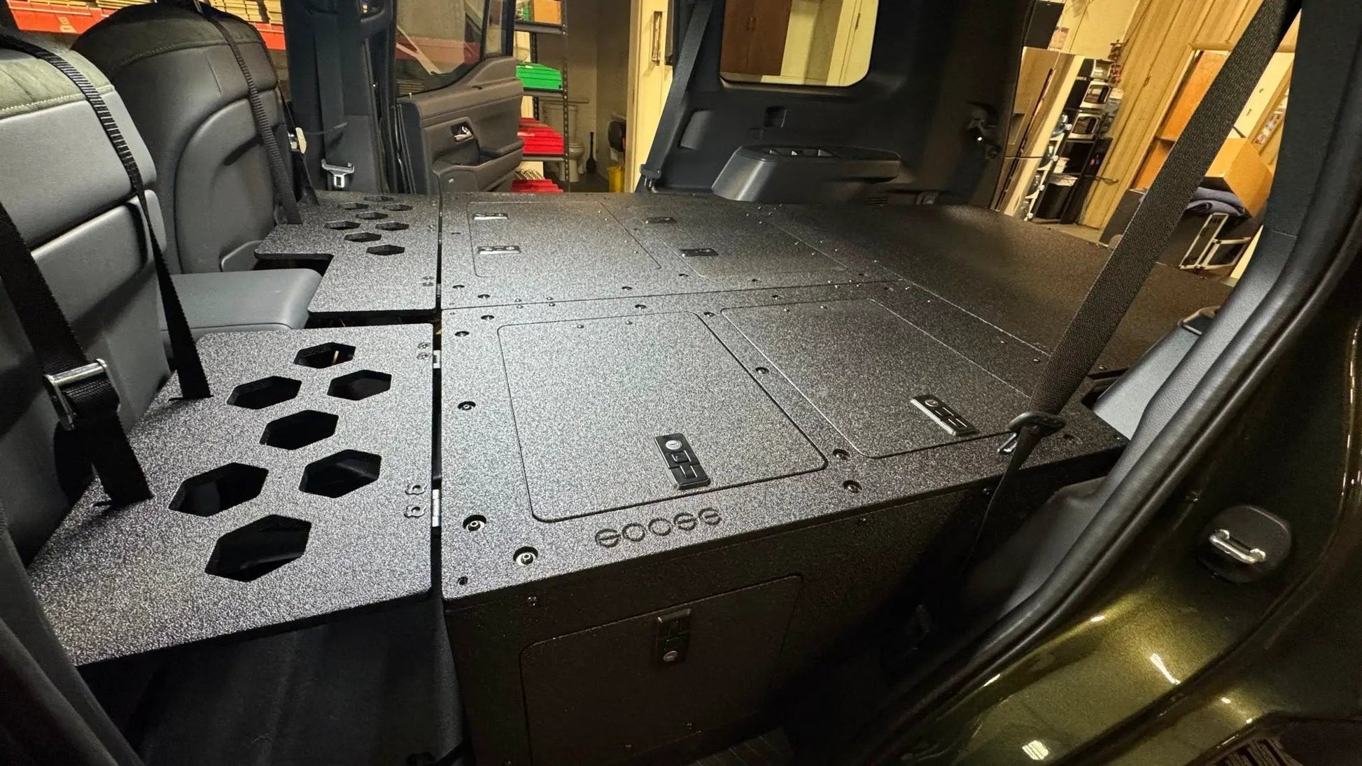 Lexus - GX550 - 2024-Present - Explore Series - Seat Delete Plate System - Second Row - 10" Module Based by Goose Gear