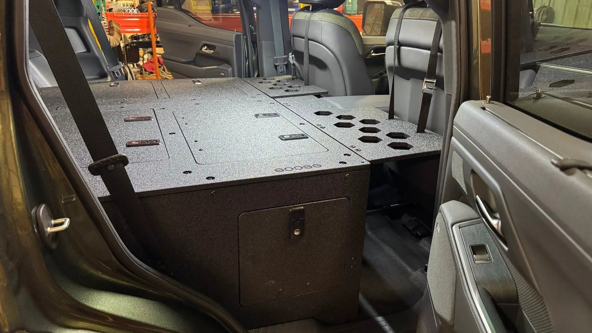 Lexus - GX550 - 2024-Present - Explore Series - Seat Delete Plate System - Second Row - 10" Module Based by Goose Gear