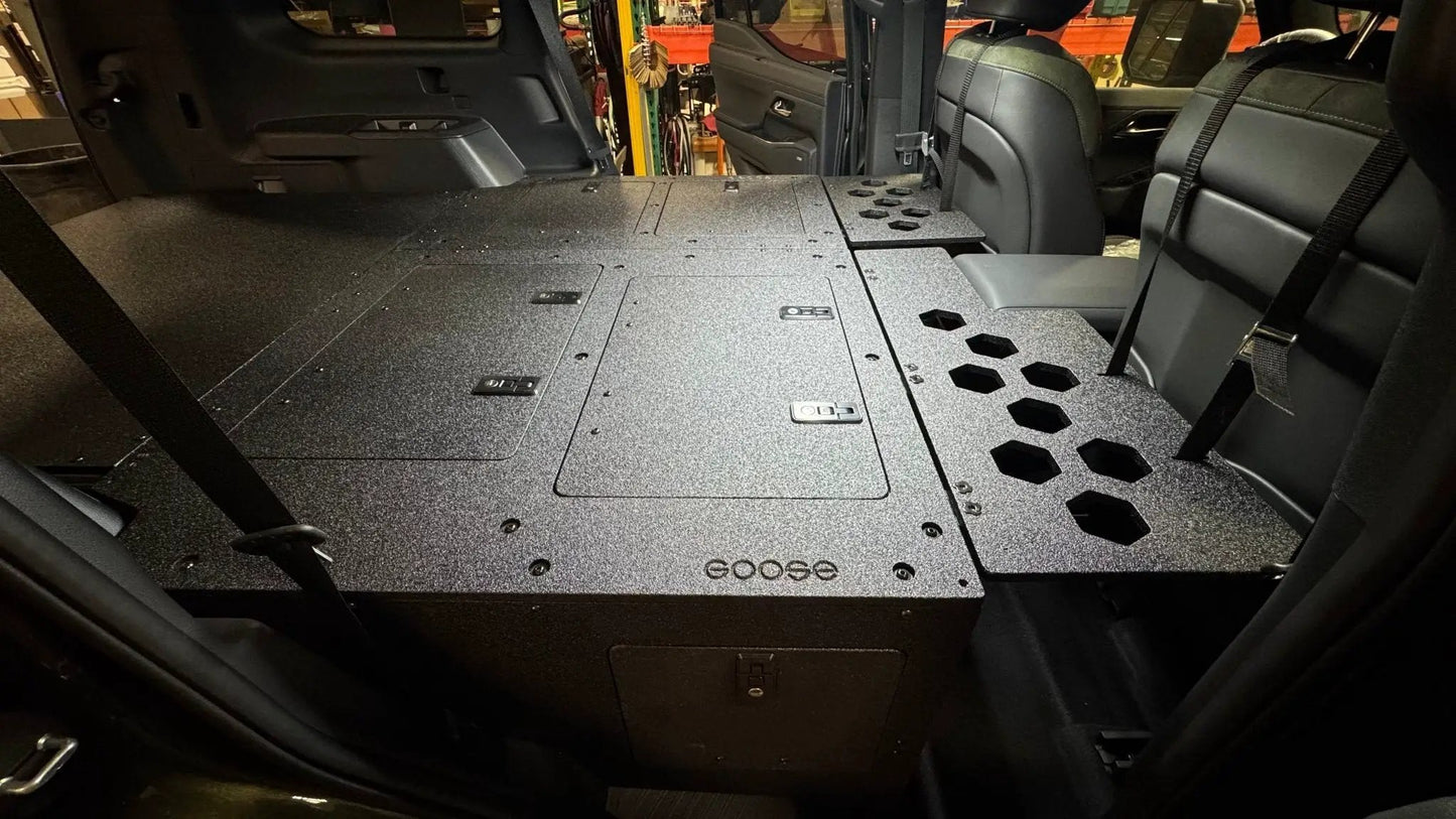 Lexus - GX550 - 2024-Present - Explore Series - Seat Delete Plate System - Second Row - 10" Module Based by Goose Gear