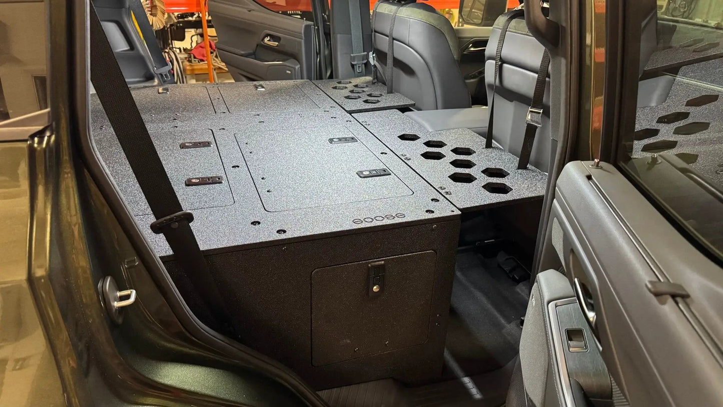 Lexus - GX550 - 2024-Present - Explore Series - Seat Delete Plate System - Second Row - 10" Module Based by Goose Gear