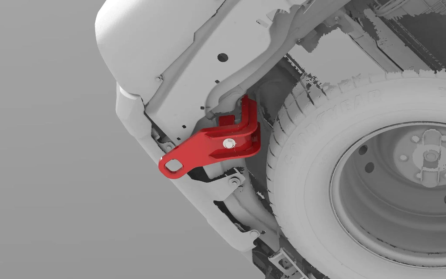 NYTOP 2025-Current Toyota 4Runner Rear Recovery Point by NYTOP