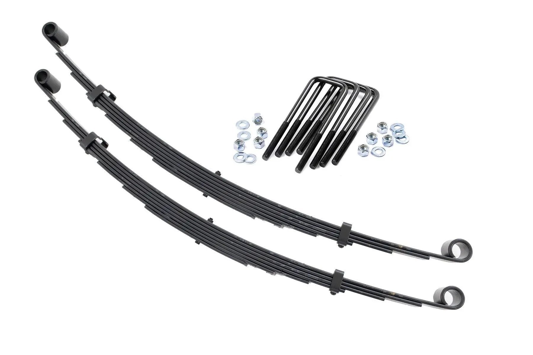 Rough Country Front Leaf Springs | 4" Lift | Pair | Ford F-250 4WD (1977-1979) by Rough Country