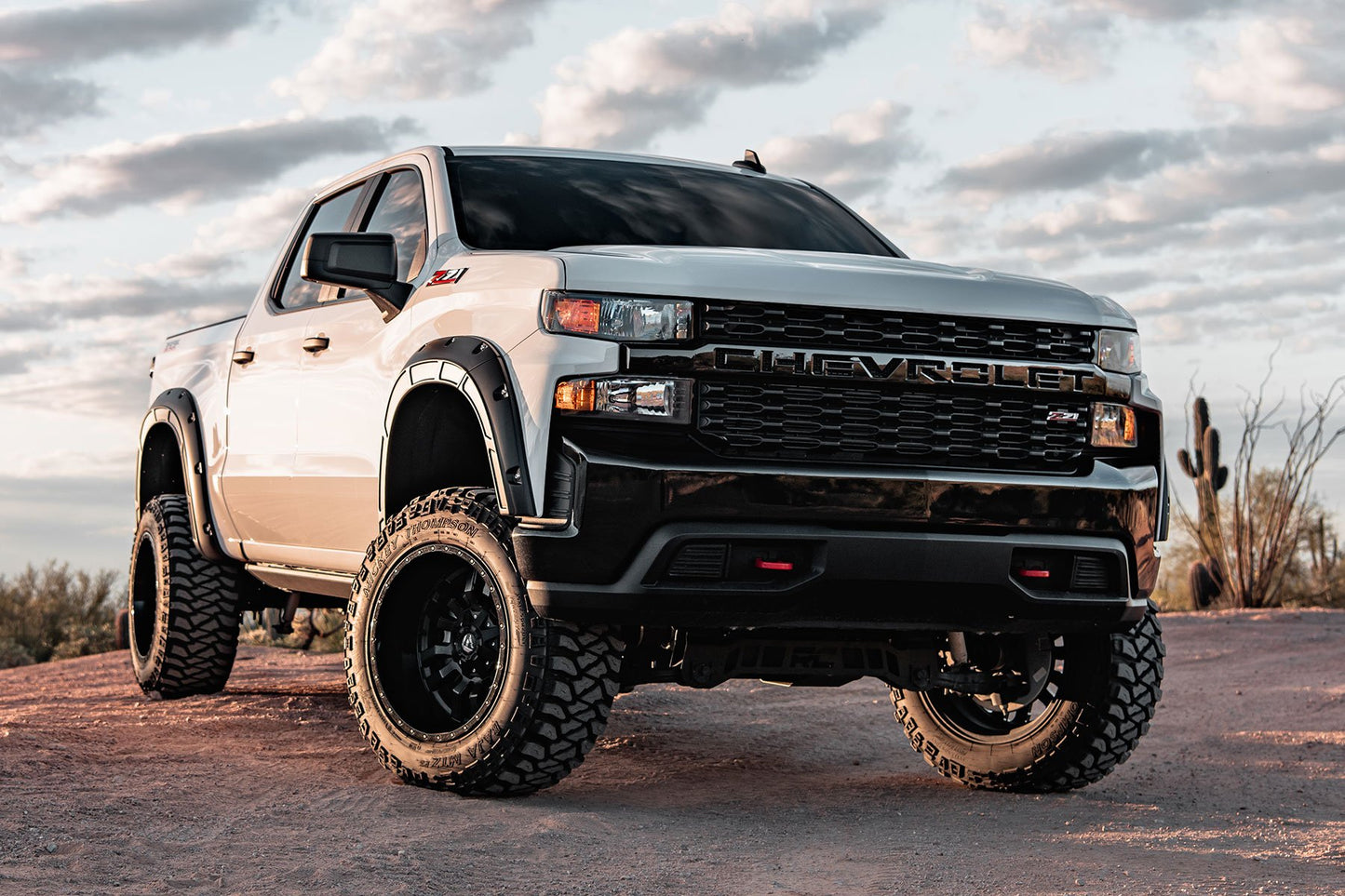 Rough Country Fender Flares | Defender | Chevy Silverado 1500 2WD/4WD (2019-2026)