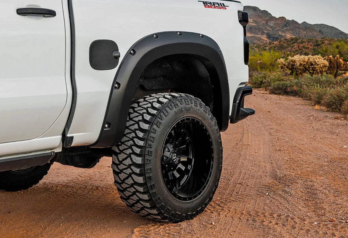 Rough Country Fender Flares | Sport | G2X Deep Mahogany | Chevy Silverado 1500 (19-21) by Rough Country