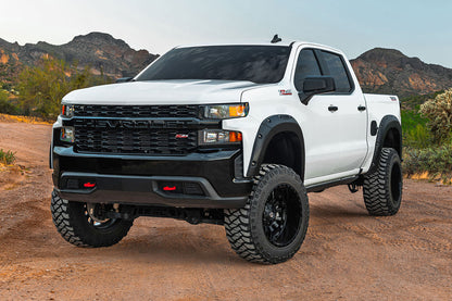 Расширители арок Pocket Fender Flares | GAN Silver Ice Metallic | Chevy Silverado 1500 (19-21)