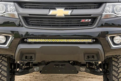 Rough Country LED Light Mount | Bumper | 30" | Chevy/GMC Canyon/Colorado 2WD/4WD (15-22) by Rough Country