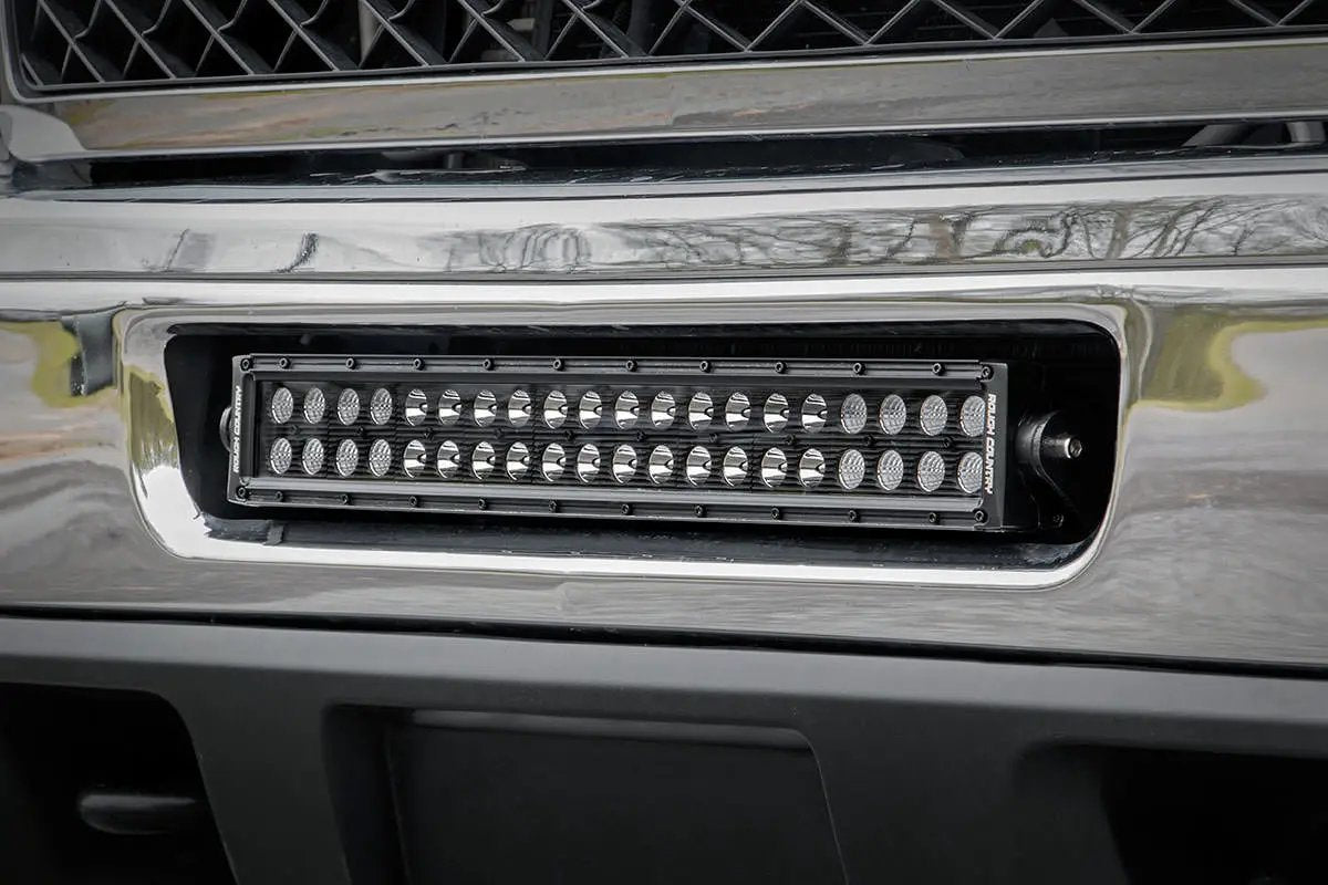 Rough Country LED Light Mount | Bumper | 20" | Chevy Silverado 2500 HD 4WD (2011-2014) by Rough Country