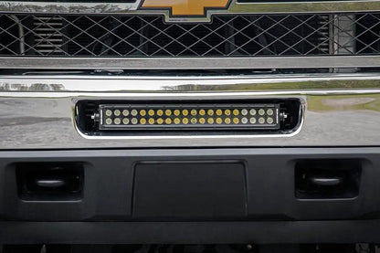 Rough Country LED Light Mount | Bumper | 20" | Chevy Silverado 2500 HD 4WD (2011-2014) by Rough Country