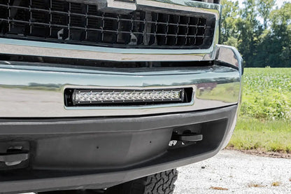 Rough Country LED Light Mount | Bumper | 20" | Chevy Silverado 1500 (07-13)/Silverado 2500 HD (07-10) by Rough Country