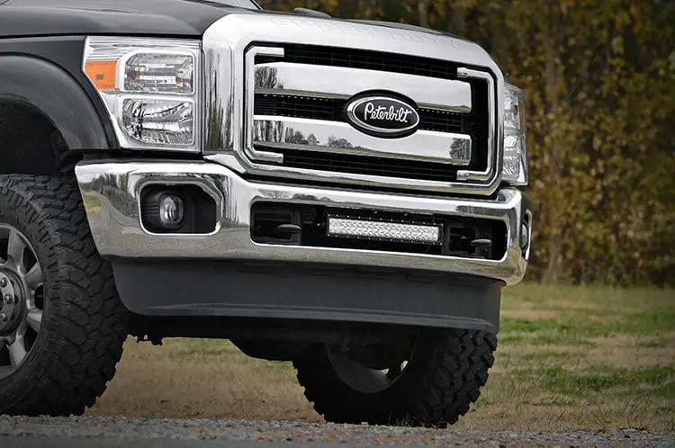 Rough Country LED Light Mount | Bumper | 20" | Ford F-250/F-350 Super Duty 2WD/4WD (11-16) by Rough Country