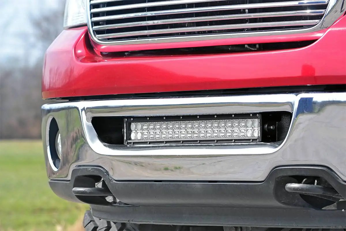 Rough Country LED Light Mount | Bumper | 20" | Ford F-150 2WD/4WD (2006-2008) by Rough Country