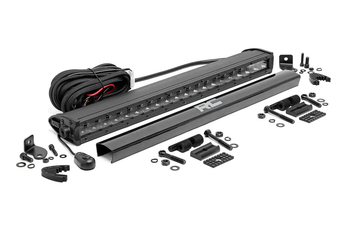 Rough Country 20 Inch Black Series LED Light Bar | Single Row by Rough Country