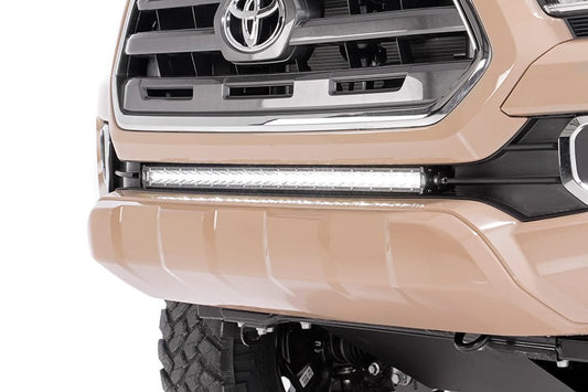 Kit de luces LED | Montaje en parrilla inferior | Fila única de 30" negra | Toyota Tacoma (16-23)