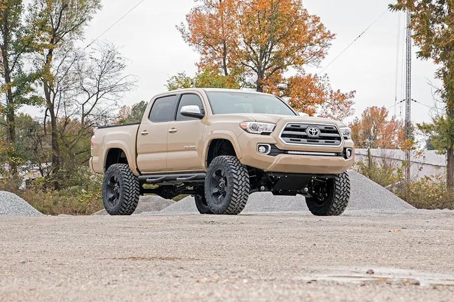 Rough Country LED Light Kit | Lower Grille Mount | 30" Spectrum Single Row | Toyota Tacoma (16-23) by Rough Country