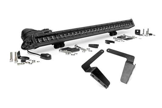 Kit de luces LED | Montaje en parachoques | Fila única de 30" negra | Toyota Tundra (14-21)