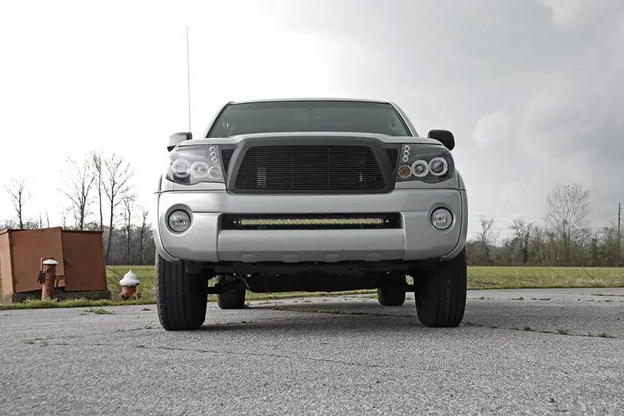 Rough Country LED Light Mount | Lower Grill | 30" | Toyota Tacoma 2WD/4WD (2005-2015) by Rough Country