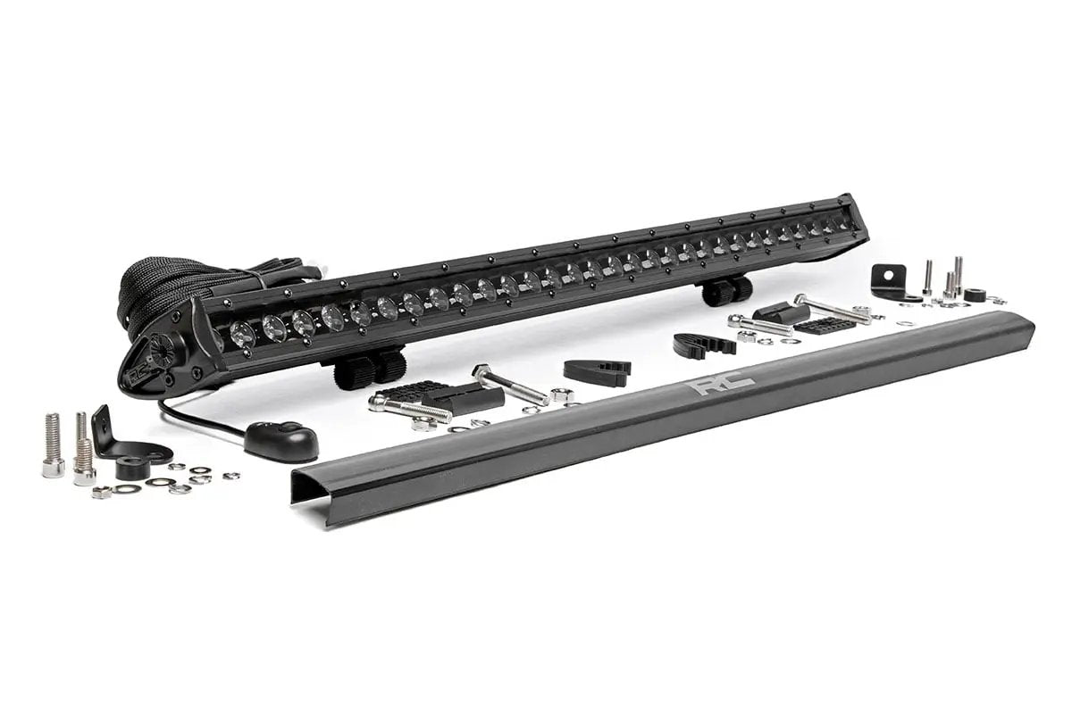 Rough Country 30 Inch Black Series LED Light Bar | Single Row by Rough Country