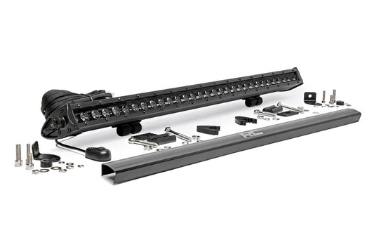 Rough Country 30 Inch Black Series LED Light Bar | Single Row