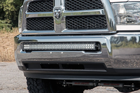 Kit de luces LED | Montaje en parachoques | Fila doble negra de 40" | Ram 2500/3500 4x4 (11-18)