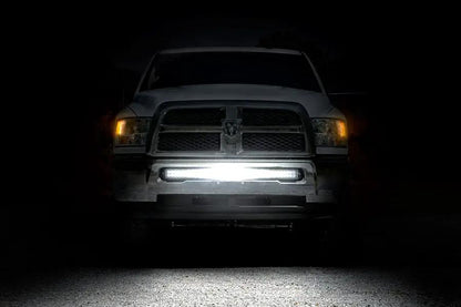 Rough Country LED Bumper Mount | 40" Curved | Ram 2500/3500 4WD (2011-2018) by Rough Country
