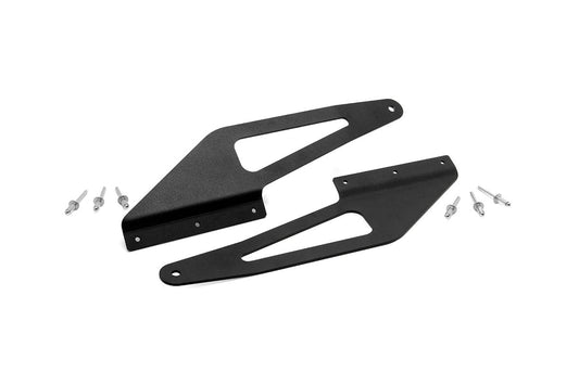 Montaje de luces LED | Parabrisas superior | Curvo de 50" | Jeep Grand Cherokee ZJ (93-98)