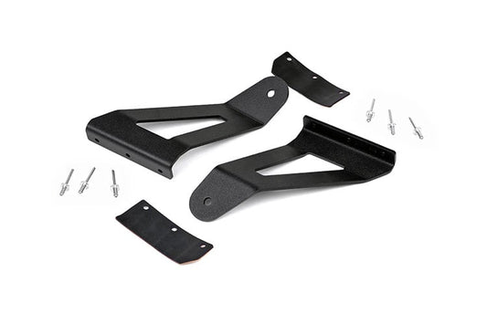 Soporte de luz LED | Parabrisas superior | Curva de 50" | Jeep Cherokee XJ (84-01)