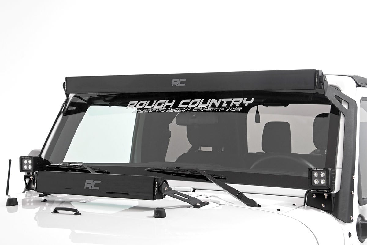 Rough Country 50 Inch Black Series LED Light Bar | Dual Row