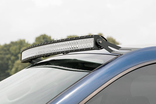 Soportes de luz LED | Parabrisas superior | Curvada de 54" | Dodge 2500/3500 (03-10)