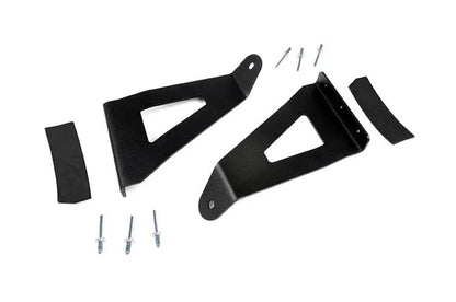 Rough Country LED Light Mount | Upper Windshield | 54" Curved | Ford F-150 2WD/4WD (04-14) by Rough Country