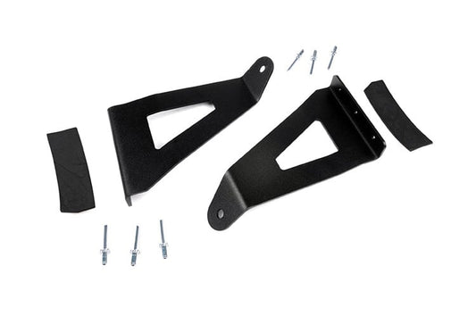 Soporte de luz LED | Parabrisas superior | Curvado de 54" | Ford F-150 2WD/4WD (04-14)