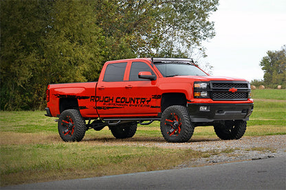 Soporte de luz LED | Parabrisas superior | Curvado de 54" | SUV Chevy/GMC 1500 (15-20)