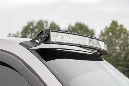 Rough Country LED Light Mount | Windshield | 54" Curved | Chevy/GMC 1500 Truck & SUV (99-06 & Classic) by Rough Country
