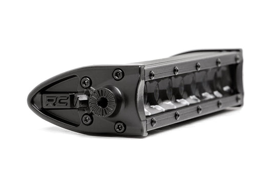 Rough Country 8 Inch Black Series LED Light Bar | Single Row | Pair