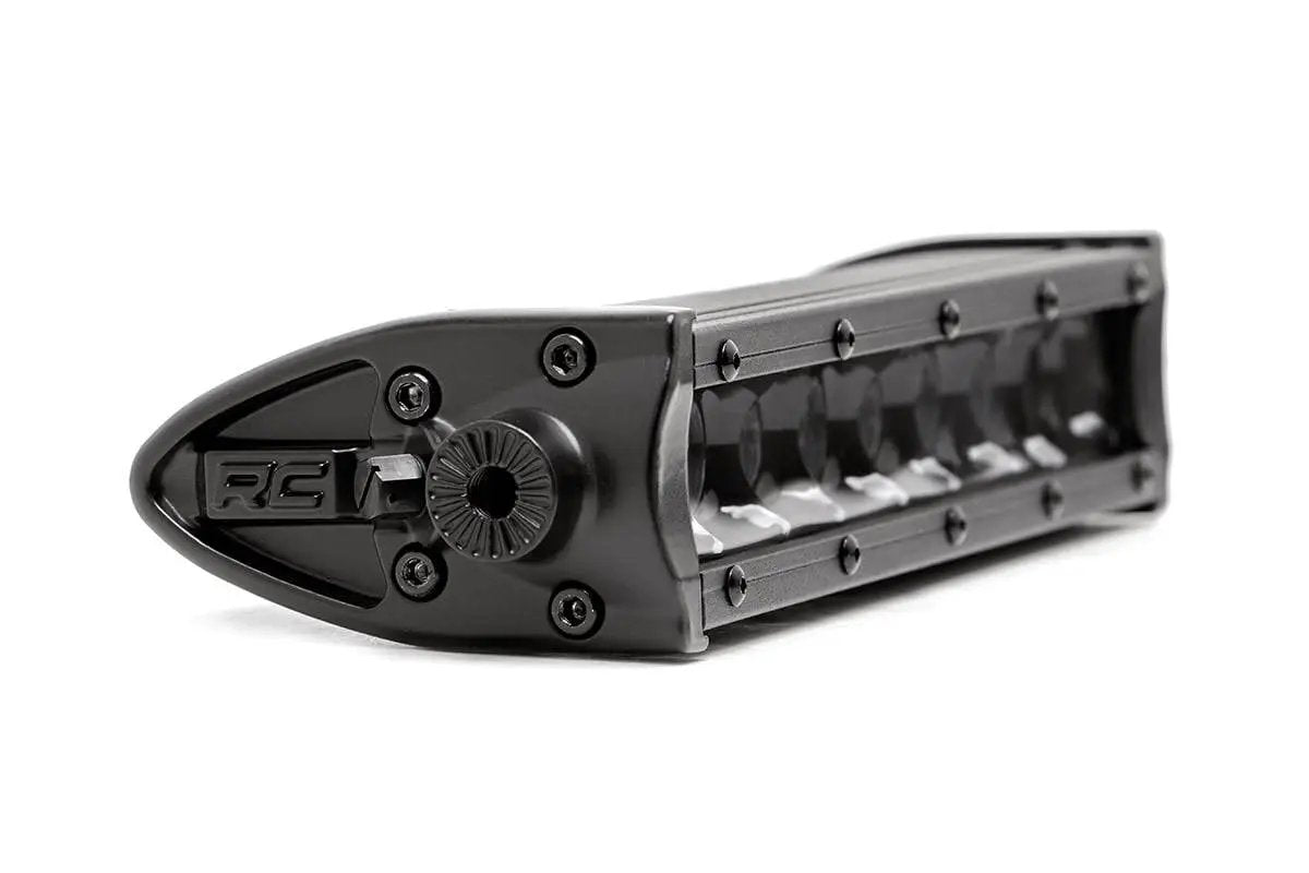 Rough Country 8 Inch Black Series LED Light Bar | Single Row by Rough Country