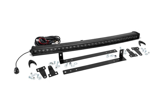 Kit de luces LED | Montaje en parrilla | Barra única negra de 30" | Ford F-150 (09-14)