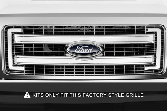 Kit de luces LED | Montaje en parrilla | Doble fila única de 30" negra | Ford F-150 (09-14)