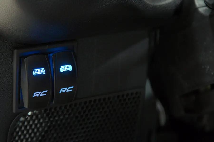Rough Country Auxiliary Switch Bezel | Dual by Rough Country