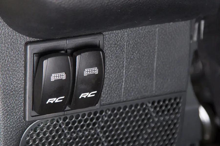 Rough Country Auxiliary Switch Bezel | Dual by Rough Country