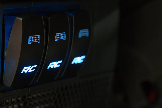 Rough Country Auxiliary Switch Bezel | Triple